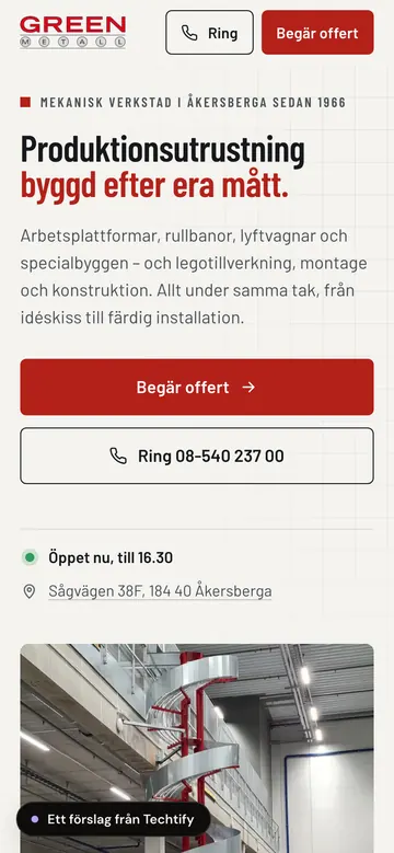 Samma förslag på en mobil
