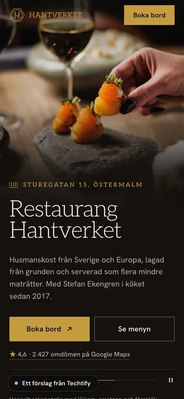 Samma förslag på en mobil