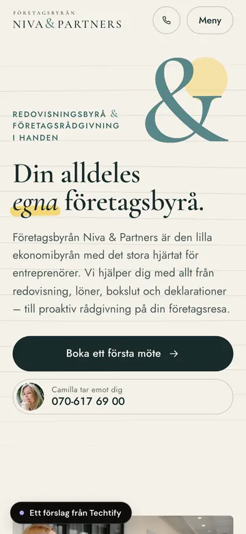 Samma förslag på en mobil